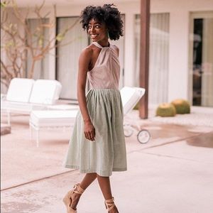 Gal Meets Glam NWT Alma Fit & Flare Dress